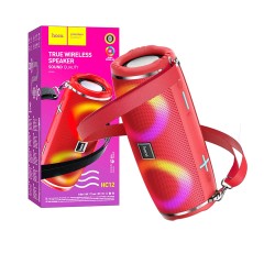 Hoco Sports Wireless Speaker HC12 FM/TF/AUX/USB 1200mAh BT V5.0 Red Hoco Sports Wireless Speaker HC12 FM/TF/AUX/USB 1200mAh BT V5.0 Red
